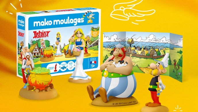 meilleure vente coffret creatif mako moulages asterix obelix
