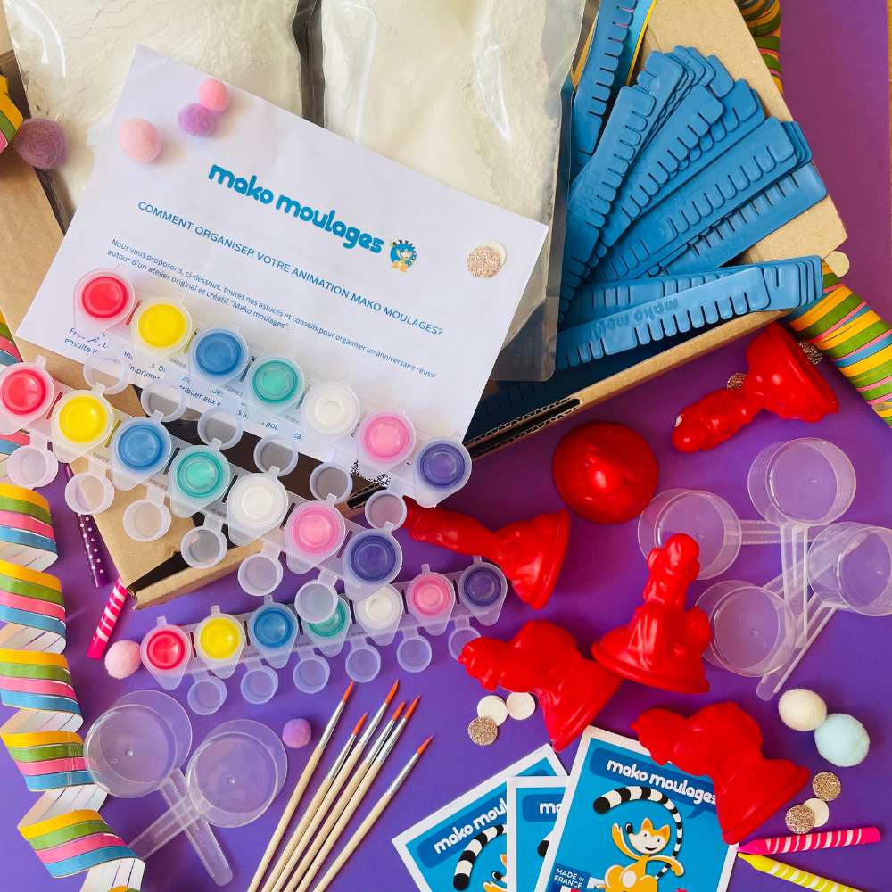 Kit Créatif Mon Atelier Broches - Mako Moulages pour l'anniversaire de  votre enfant - Annikids