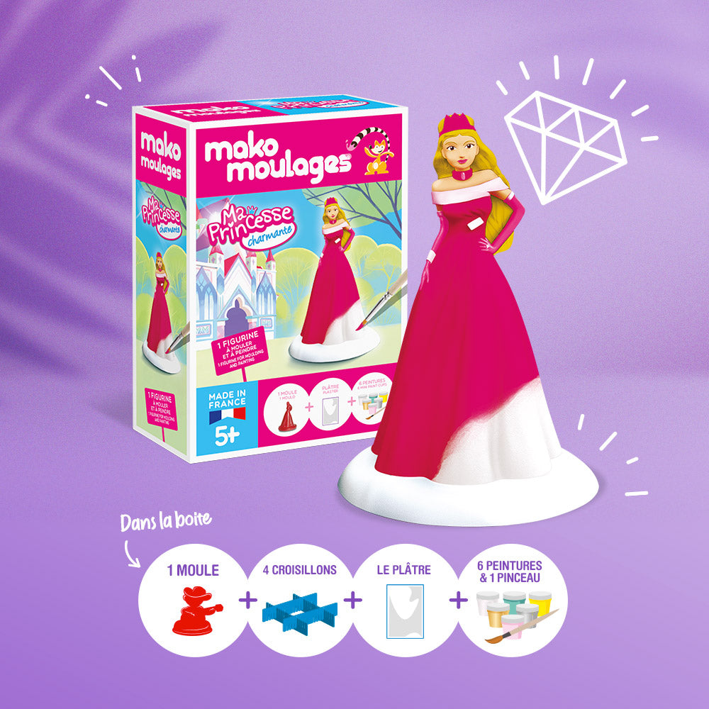 Kit créatif Mako Moulages - Mes princesses