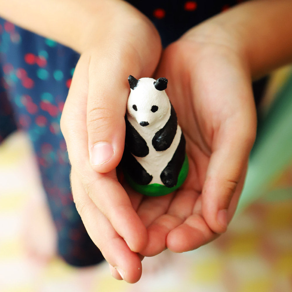 mako moulages especes protegees animaux coffret loisirs creatifs enfants bioviva défis nature panda geant