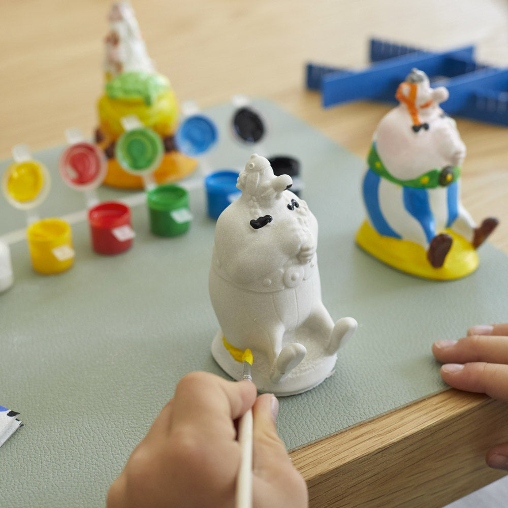 mako moulages asterix coffret creatif enfant peinture figurine obelix