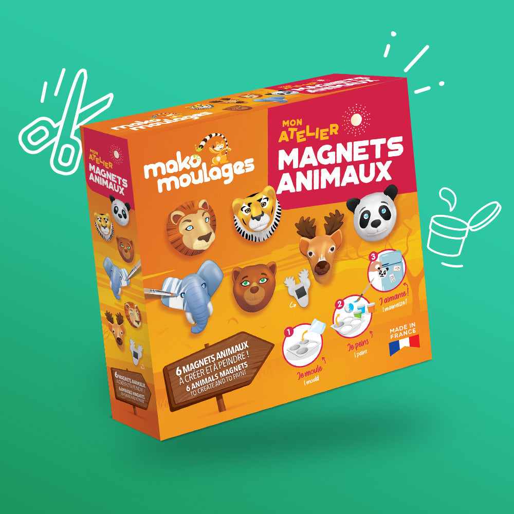 Mako moulages - Mon atelier magnets animaux